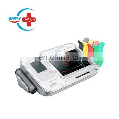 HC-H011A All in one health check station 10 inches touch screen Full Body Health Test Portable Digital 12 Channel Ecg Machine