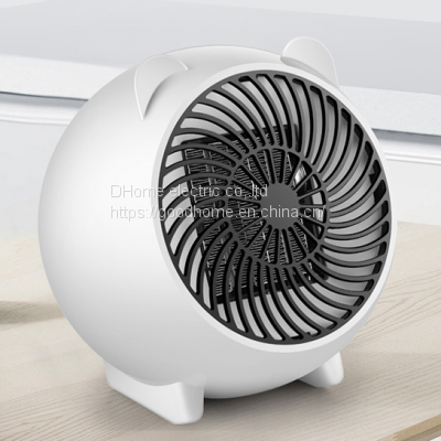 Cute cartoon mini heater desktop small heater household electric heater