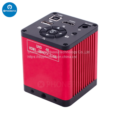48MP 4K HDMI VGA USB 2.0 CS Mount Microscope Camera