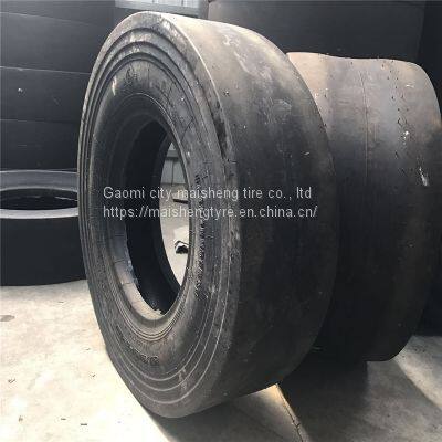 Lufei 255/70D406 9.75-18 1000-20 12.00-24 Mine scraper smooth tire