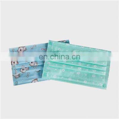 pretty design kids 3ply face mask disposable medical from direct factory