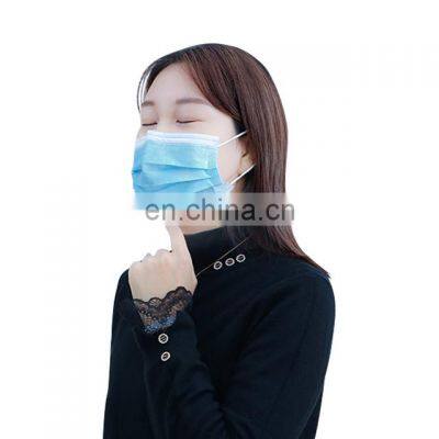 Disposable three layers face masks breathable and better protection face masks