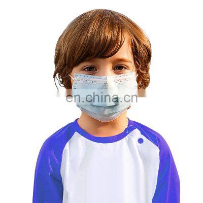 Round Elastic Earloop 3ply disposable medical kid face mask
