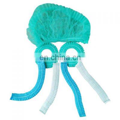 Clip Cap Disposable Hair Net Food Factory / Spa / Personal Care Daily Use Head Cover