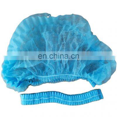 Disposable PP/TNT Bouffant Cap,mob cap,clip cap,18-24 inch,single&double elastic
