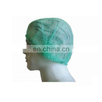 Disposable Nonwoven Clip Bouffant Cap with Elastic Band for Industry