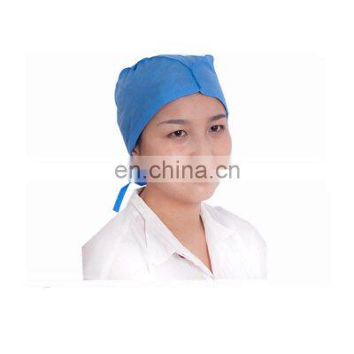Disposable Bouffant Surgical Cap/PP Nonwoven Single Elastic Clip/Mob Cap for Nurse