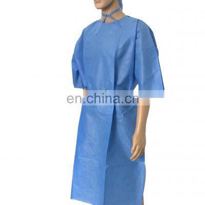 Disposable SMS Surgical Gown with short sleeve