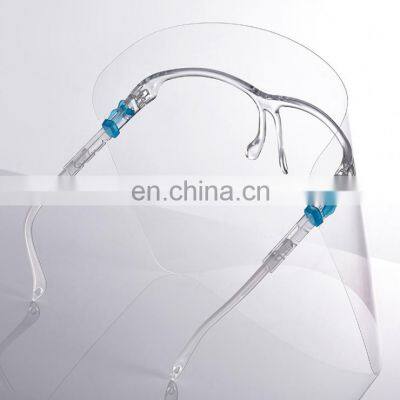 Anti Fog Plastic Transparent Glasses Frame Face Shield Protective Glasses Faceshields