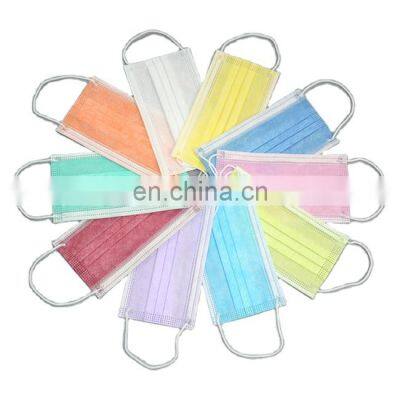 Hospital,Protective Non woven 3ply Disposable Face Mask EarLoop Custom Medical Disposable Face Mask