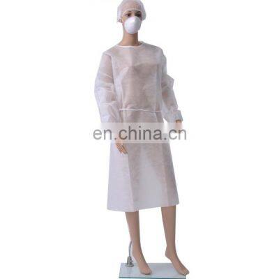 Single Use Non Woven Protection Gown For Clean Room