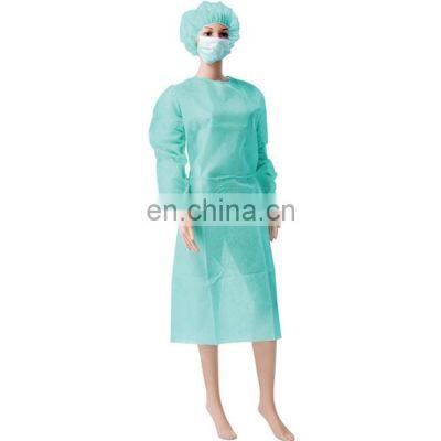 Non Woven Disposable Isolation Gowns 30gsm