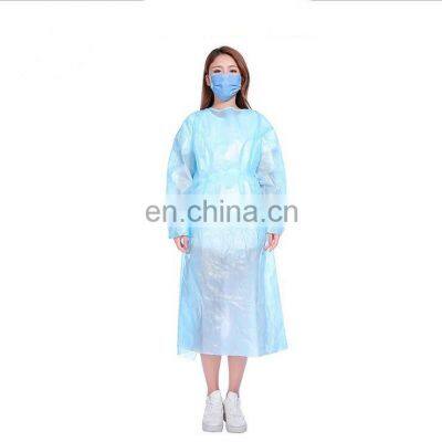 Waterproof PPE Disposable Patient Isolation Gowns With Cuffs For Dental