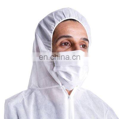 Waterproof Isolation Coverall Eco-friendly PP Waterproof Disposable Coverall PPE Overall