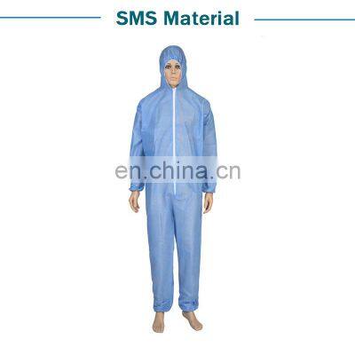 SMS/PP Disposable Protective Non-woven Coverall