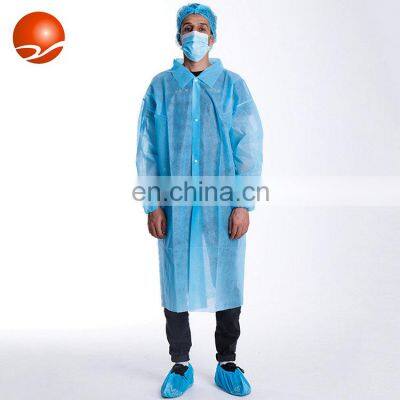 Nonwoven Coat for Doctor Long Sleeve Lab Coats Wholesale