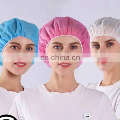 disposable surgical cap nurse cheap price disposable surgical bouffant mob clip cap medical disposable hairnet suppliers