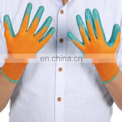 Latex Coated Labor Protective Industrial Safety Work Gloves