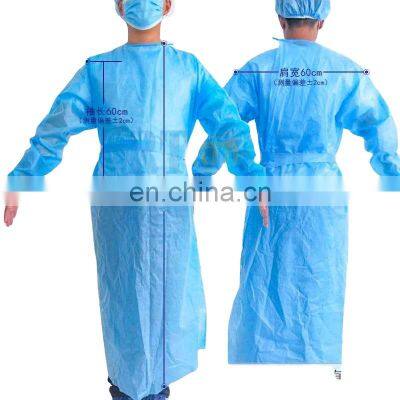 Haidike high quality and low price Isolation coverall /isolation gown