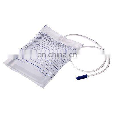 Greetmed emergency travel economic portable male adult disposable 2000ml urine bag with belt