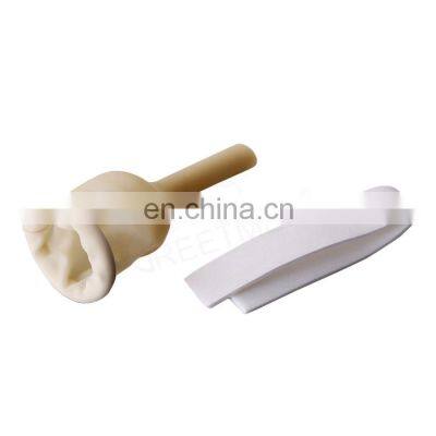 Factory price 25 30 35 40mm size male external latex silicone condom catheter