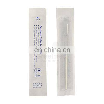 500 pcs cotton test oropharyngeal nasopharyngeal swab