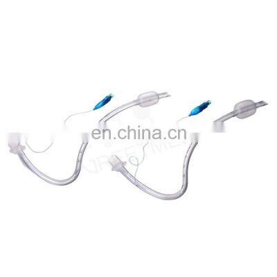 high quality disposable nasal preformed tracheal tube with or without cuff