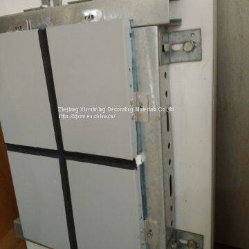 Decorative metal sheet with thermal insulation layer