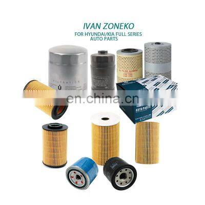 Ivan Zoneko High quality Factory Price Auto Engine Car Oil Filter For Hyundai Kia All car