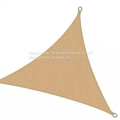high quality 2*3m HDPE shade sail for outdoor garden can be customized in different color and size and shape
