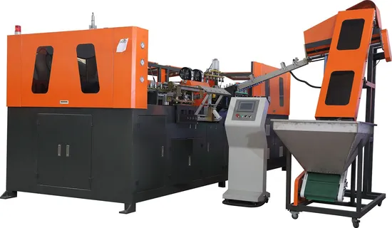 New Servo Motor 0.5L-2L 9000bph Plastic Pet Can Tank Jerry Blow Moulding Machine