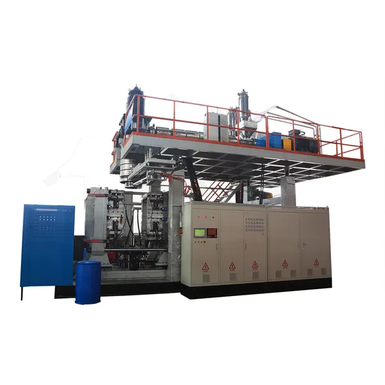 Huayu 220L 2layers Double L Ring Drum Extrusion Blow Molding Machine