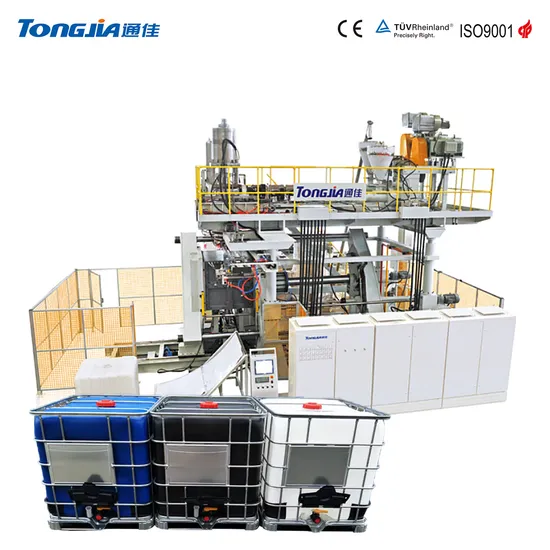 Super Large Container Blowing Extruder Chemical 2000L IBC Tank Blow Molding Machine
