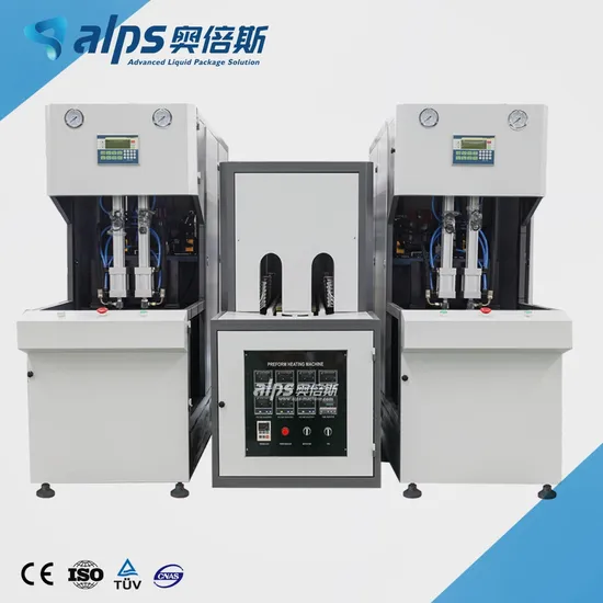 Semi Auto / Semi Automatic Pet Blow Molding Machine for Plastic Bottle