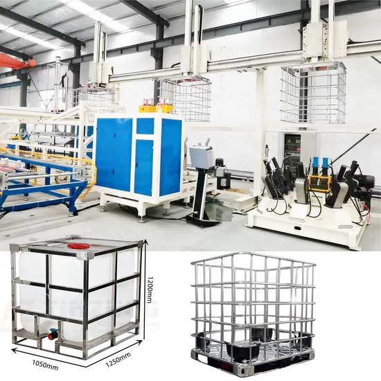 Long Service Life Fully Automatic Plastic 1000liter Water Tanks IBC Tank Containers Machinery Blow Molding Making Machine