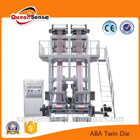 ABA Twin Die Film Blowing Machine Hot Sale Film Extruder