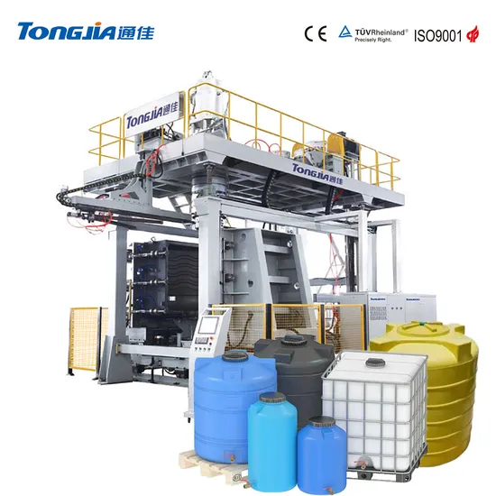 Tongjia Plastic Water Tank 3000L 4000L Chemical Drum Blow Molding Machine