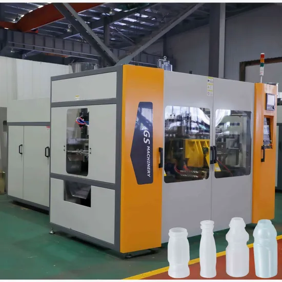 Plastic Extrusion Blow Molding Machine HDPE Small Bottle Making 6 Cavities