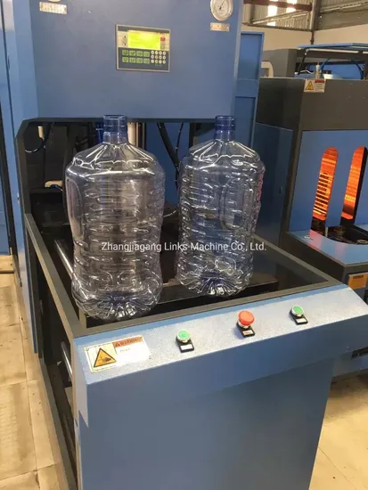 500bph 5 Gallon 20L 18.9L Semi Automatic Pet Plastic Bottle Blow Molding Moulding Machine