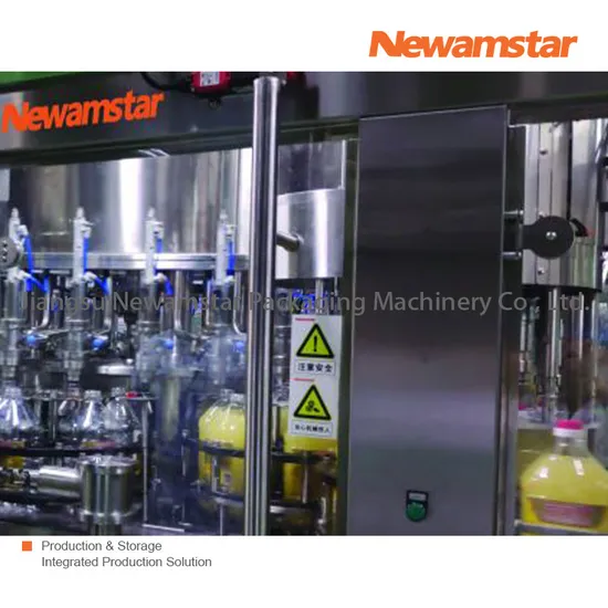 Automatic Bottle Blow Molding Machine of Sunflower Oil Bottling Line