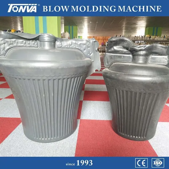 Plastic Flower Pot Planter Making Accumulator Blow Molding Machine