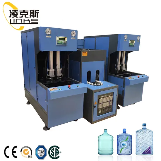 1500bph Semi-Automatic Pet Plastic Bottle Blow Molding Machine