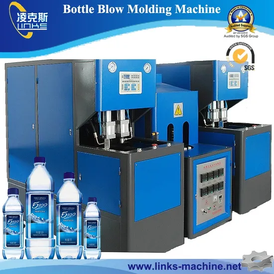 4 Cavity Semi-Automatic Pet Bottle Stretch Blow Molding Machine
