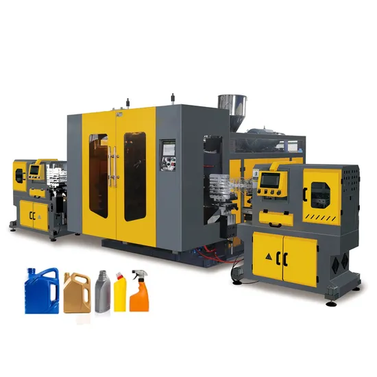 Automatic Plastic Bottle Extrusion Blow Molding Machine 1L 2L 3L PP HDPE Detergent Lubricating Oil Bottle Blow Molding Machine