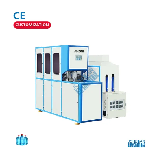 5gallon with Handle Bottle Js-20II Semi-Automatic Blow Molding Machine Factory Price