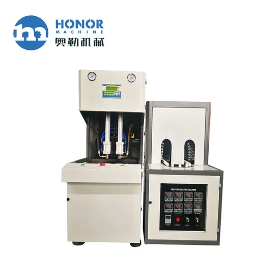 Semi Auto 500ml Pet Bottle Water Preform Blow Molding Making Machine