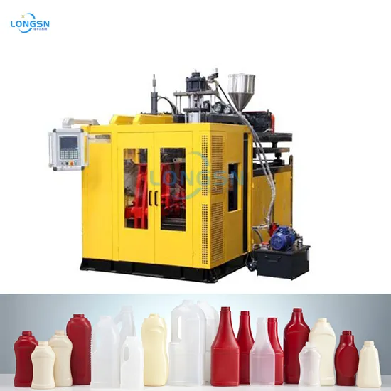 High Speed 1L 2L 3L 5L Plastic PP HDPE Bottle Barrel Jerrycan Blow Molding Machine