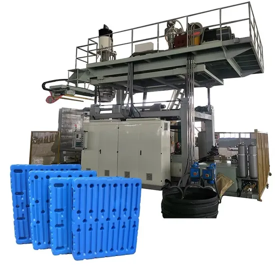 Plastic Automatic Palletizer Tray Machine Extrusion Blow Molding Machine Line Production for Double Face Plastic Pallet