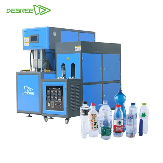 Semi-Automatic 2 Cavity Plastic Bottle Blow Molding Machine