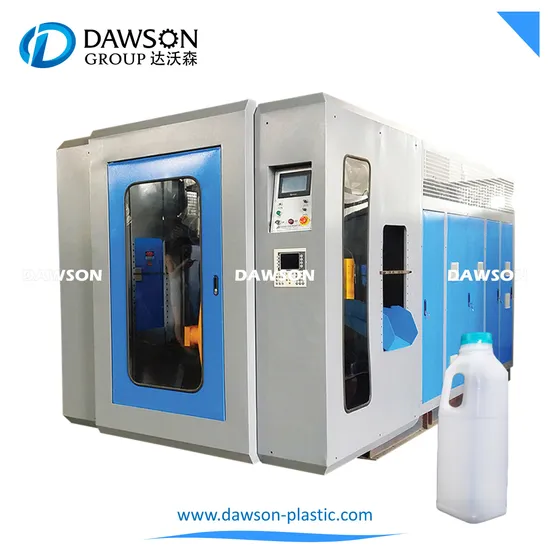 PP PE Liquid Container Plastic Tools Toys Manufacturing Automatic Extrusion Blow Molding Machine for 1L PE Bottle